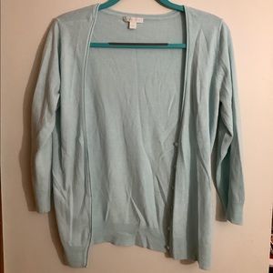 Teal cardigan